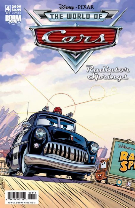 Cars: Radiator Springs (2009) #4 (Cover B)