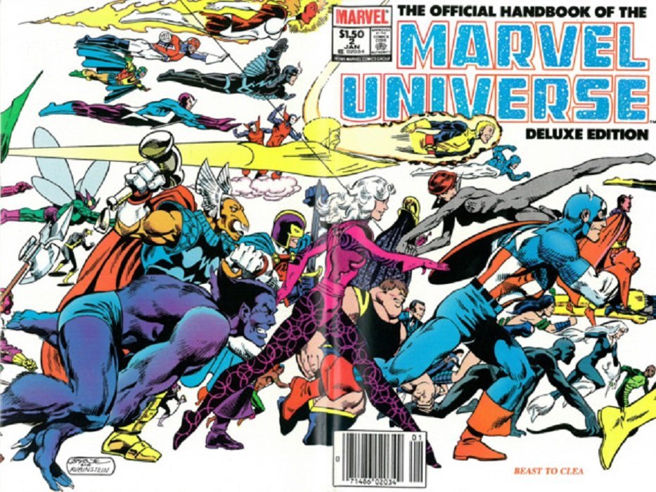 Official Handbook of the Marvel Universe (1985) #2