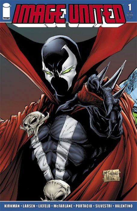 Image United (2009) #1 (McFarlane Spawn Cover)