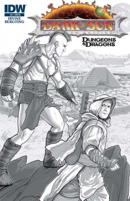 Dungeons & Dragons: Dark Sun - Campaign Setting (2011) #5 (1:10 Variant)