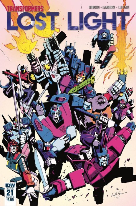 Transformers Lost Light (2016) #21 (Cover B Senior)