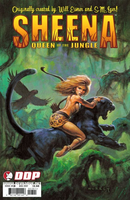 Sheena: Queen of the Jungle (2007) #3 (Horely Cover A)