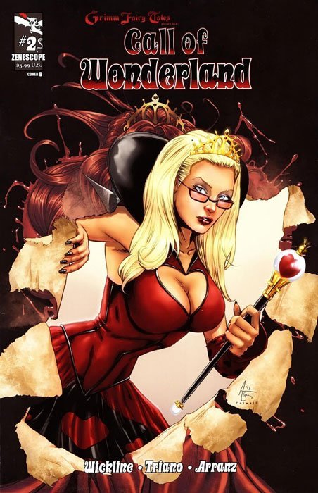 Grimm Fairy Tales: Call of Wonderland (2012) #2 (B Cover Spay)
