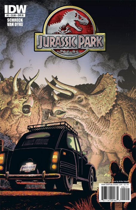 Jurassic Park (2010) #2 (Cover B)