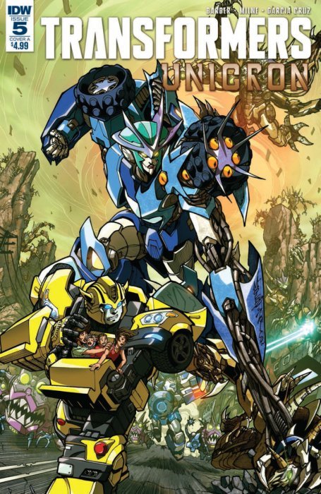 Transformers Unicron (2018) #5 (CVR A MILNE)