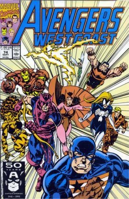 Avengers West Coast (1989) #74