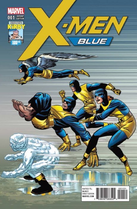 X-Men Blue (2017) #1 (1:10 Kirby 100th Variant)