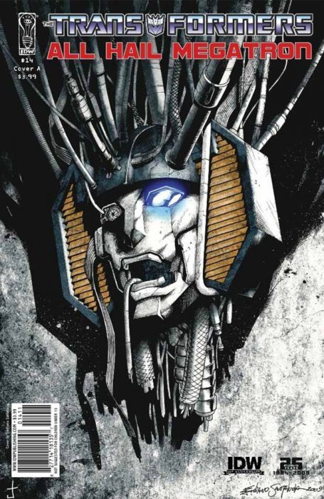 Transformers: All Hail Megatron (2008) #14 (Cover A Santalucia)