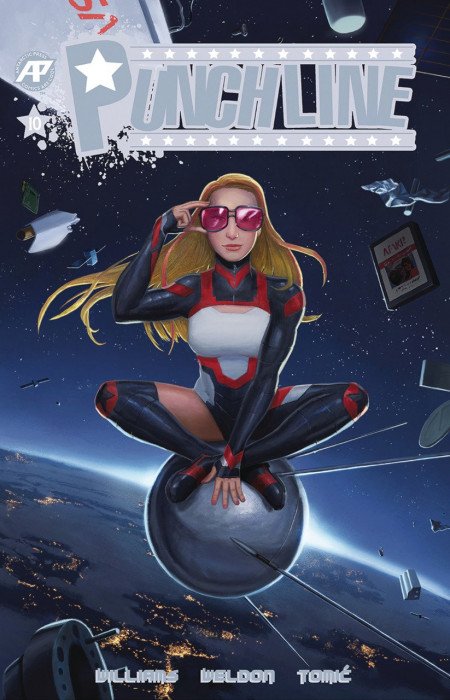 Punchline (2019) #10 (Cover B Satellite Weldon Var)