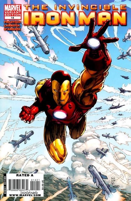 Invincible Iron Man (2008) #14 (Silvestri Variant)