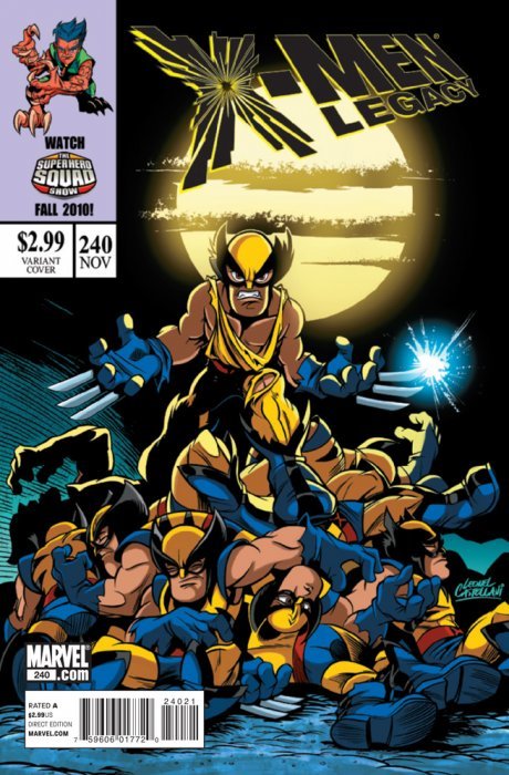 X-Men Legacy (1991) #240 (1:15 Castellani Super Hero Squad Variant)