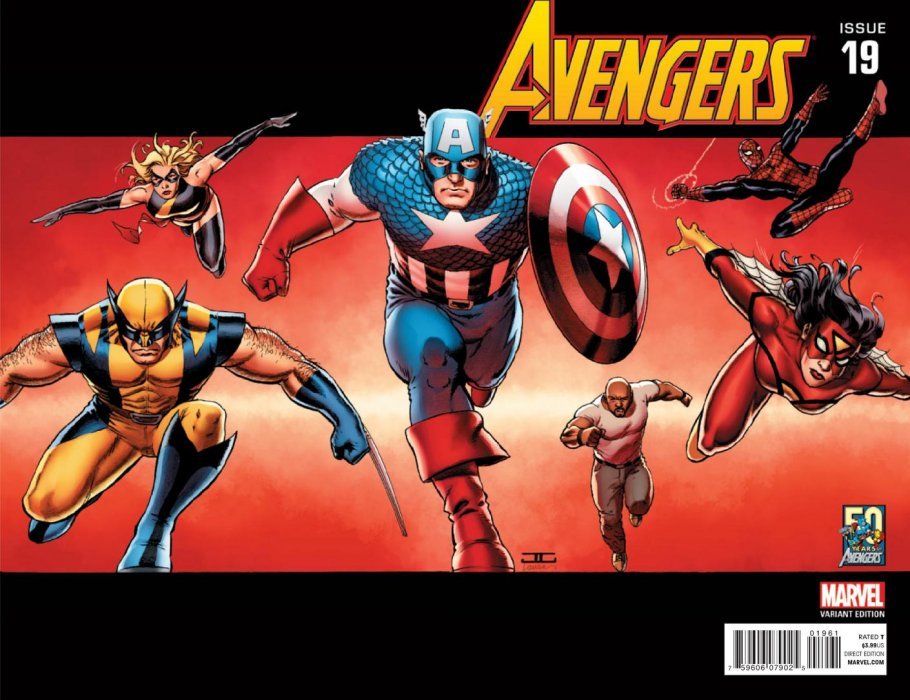 Avengers (2012) #19 (00s Decade Cassaday Variant)