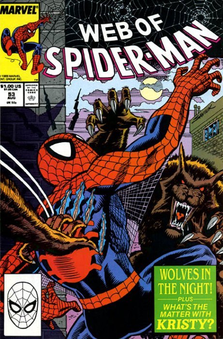 Web of Spider-Man (1985) #53
