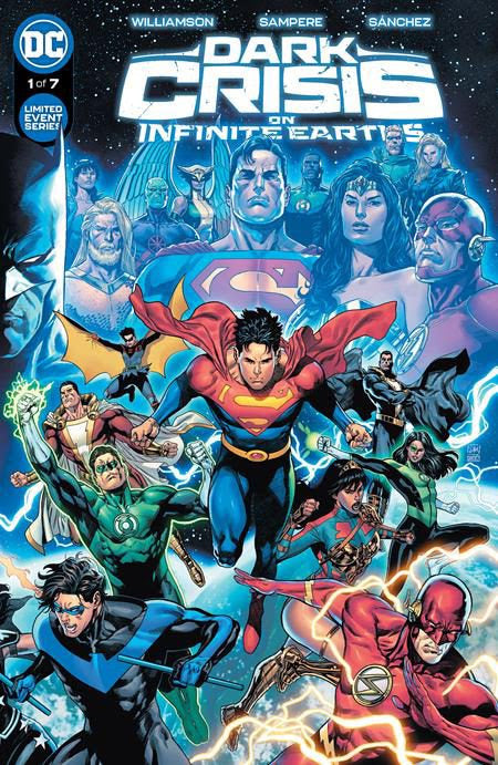 DARK CRISIS ON INFINITE EARTHS #1 (OF 7) Second Printing Cvr A Daniel Sampere