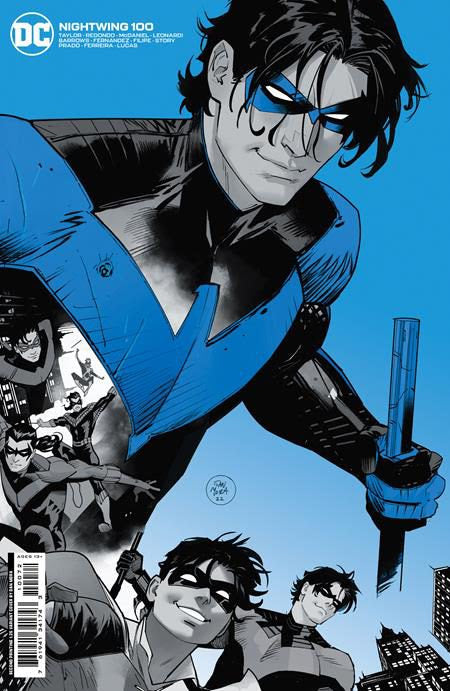 NIGHTWING #100 Second Printing Cvr B Inc 1:25 Dan Mora Foil Card Stock Var