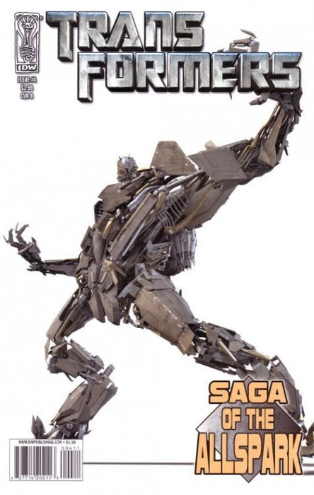 Transformers: Movie Prequel - Saga of the Allspark (2008) #4 (Cover B)