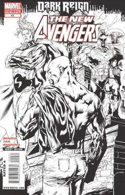 New Avengers (2004) #49 (2nd Print Tan Variant)