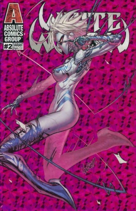 White Widow (2018) #2 (Pretty in Pink Kickstarter Holographic Foil Variant)