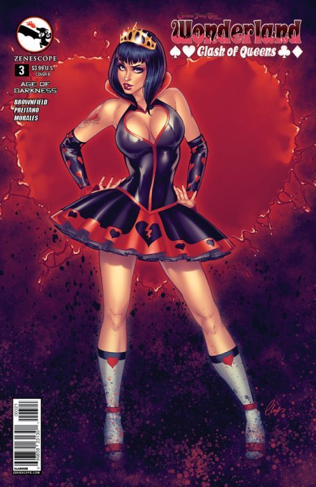 Grimm Fairy Tales Clash of Queens (2014) #3 (B Cover Chatzoudis (Aofd))