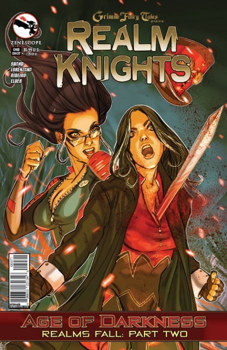 Grimm Fairy Tales Realm Knights Age of Darkness (2014) #1 (B Cover Lam)