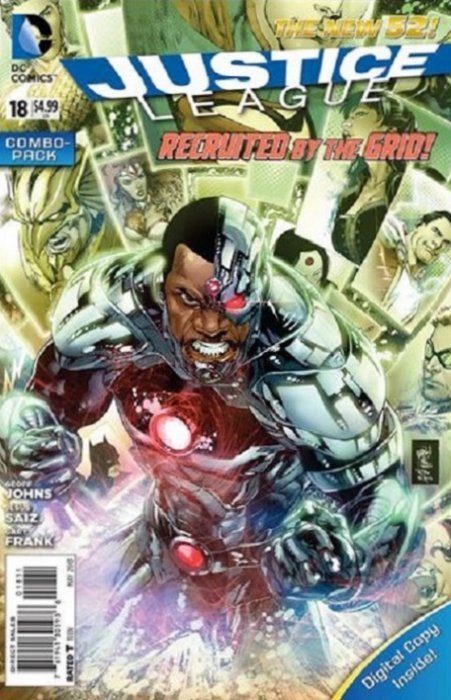Justice League (2011) #18 (Combo Pack)