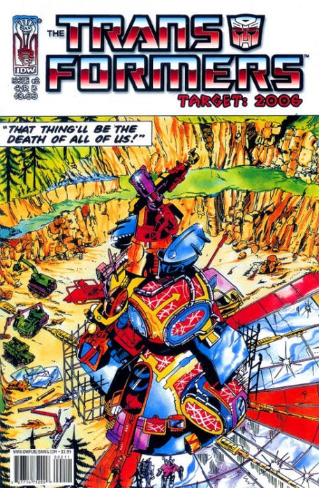 Transformers: Target 2006 (2007) #2 (Retro Art Cover B)