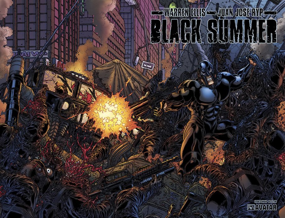 Black Summer (2007) #4 (Wrap Cover)
