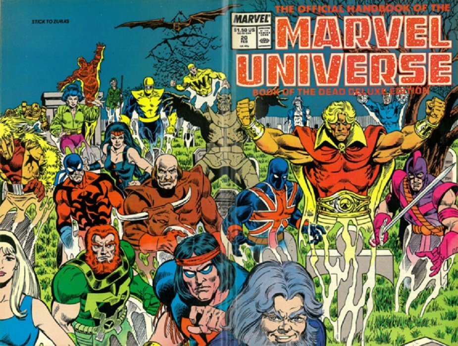 Official Handbook of the Marvel Universe (1985) #20