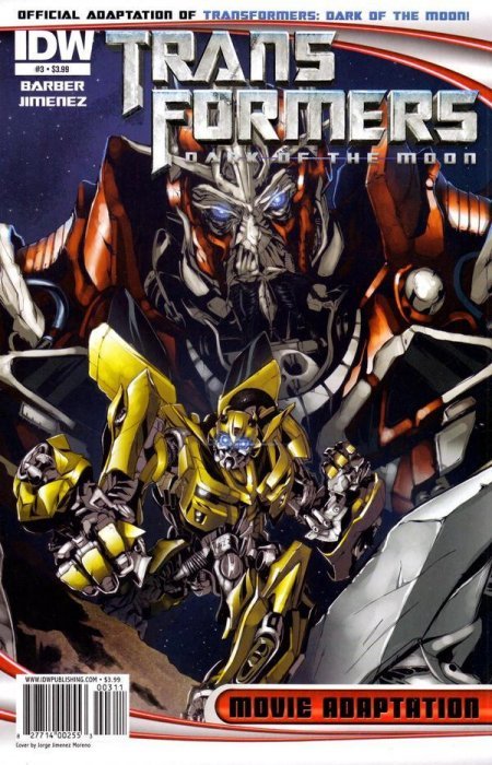 Transformers: Dark of the Moon - Movie Adaptation (2011) #3