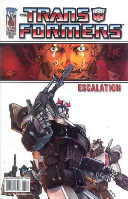 Transformers: Escalation (2006) #6 (Scherwinski Cover B)