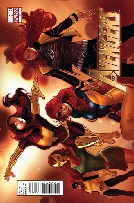Avengers (2010) #13 (X-Men Evolutions Renaud Variant)