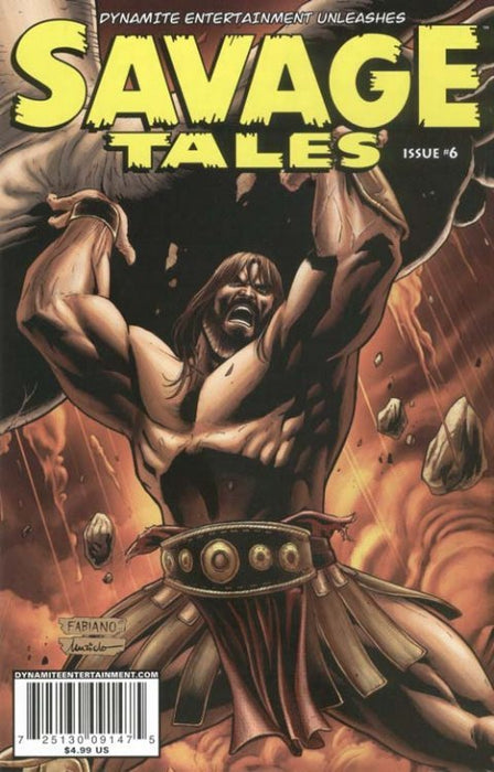 Savage Tales (2007) #6 (Neves Cover)