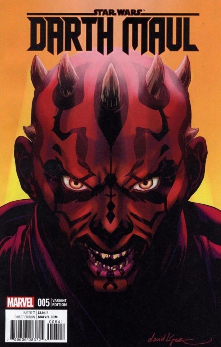Darth Maul (2017) #5 (1:25 Lopez Variant Re-Release)