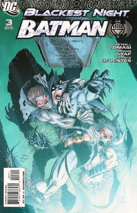 Blackest Night: Batman (2009) #3