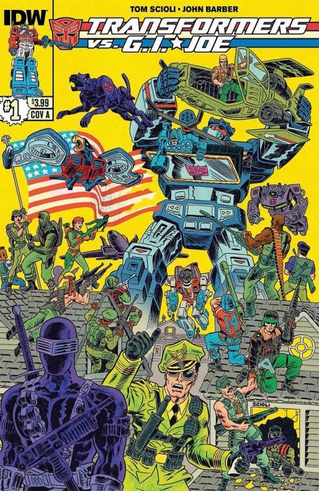 Transformers Vs GI Joe (2014) #1 (Cover A)