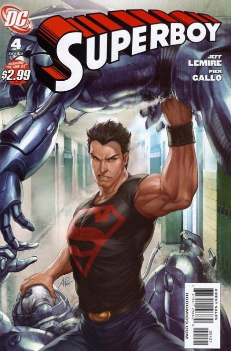Superboy (2010) #4 (1:10 Artgerm Variant)