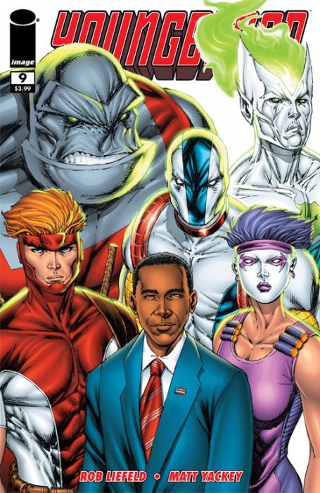 Youngblood (2008) #9 (Obama Variant)