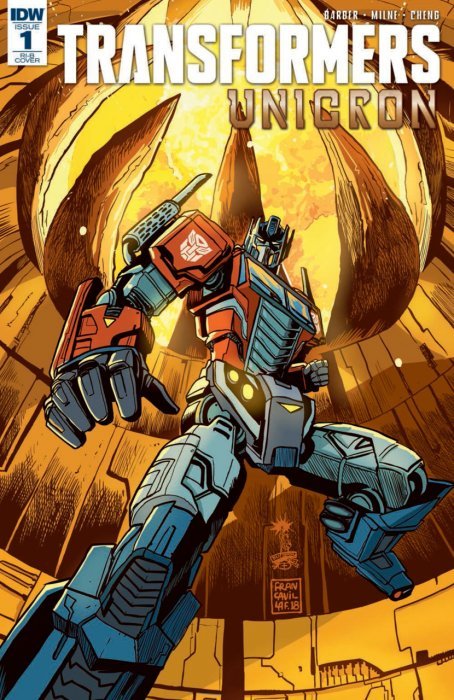 Transformers Unicron (2018) #1 (1:25 Variant Francavilla)