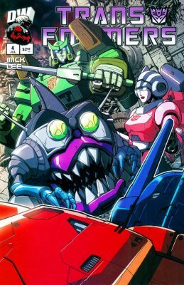 Transformers: Generation One (2003) #4 (Decepticon Cover)