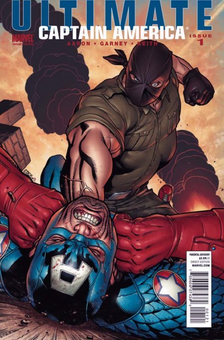 Ultimate Comics: Captain America (2011) #1 (1:20 McGuinness Villain Variant)
