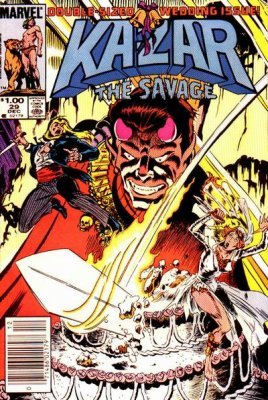 Ka-Zar the Savage (1981) #29 (double size, wedding)