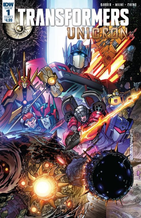 Transformers Unicron (2018) #1 (Cover A Milne)