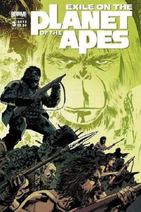 Exile on the Planet of the Apes (2012) #3 (Cover A)