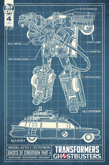 Transformers Ghostbusters (2019) #4 (10 COPY INCV PANDA)