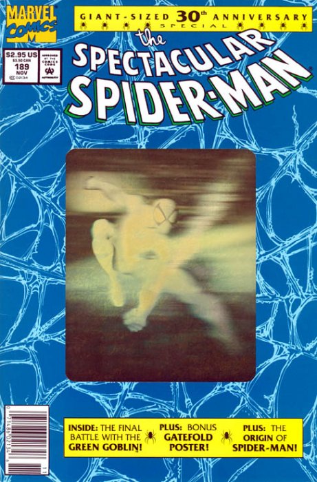 Spectacular Spider-Man (1976) #189 (2nd Print Gold hologram)