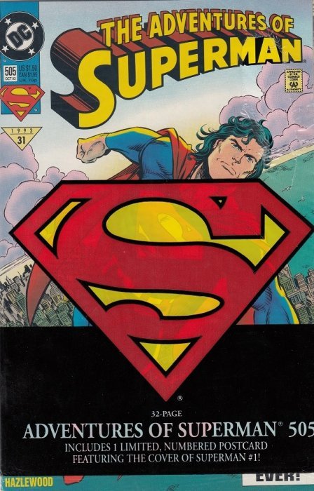 Adventures of Superman (1987) #505 (Variant Edition)