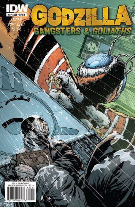 Godzilla: Gangsters & Goliaths (2011) #2 (Ponticelli Cover B)