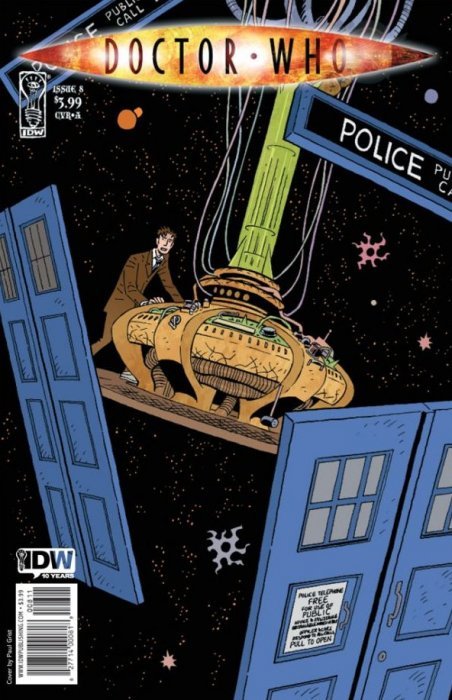 Doctor Who (2009) #8 (Grist Cover)