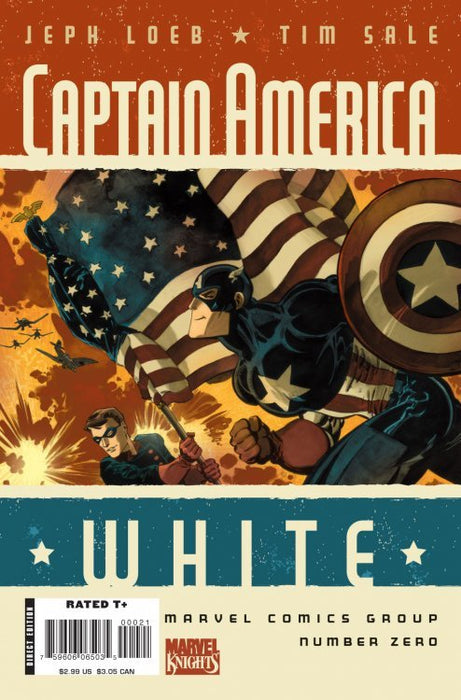 Captain America: White (2008) #0 (Variant Cover)