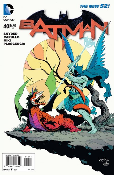 Batman (2011) #40 (1st Print, Signed by Greg Capullo)